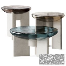 3d-модель Кофейные столы Paolo Castelli Lens