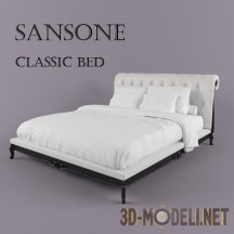Двуспальная кровать Sansone Classic от Angelo Cappellini Design