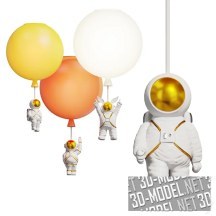 3d-модель Светильник Astronaut из коллекции MERCURY от Lampatron