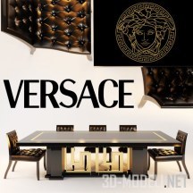Комплект от Versace – стул SHADOW, стол CARTESIO