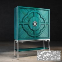 3d-модель Барный шкаф Chin Hua Lotus от Century и Sprintz Furniture