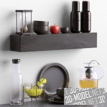 3d-модель Набор посуды от Menu (дизайн Norm Architects)