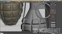 Моделирование гранаты MK-2: Урок-3