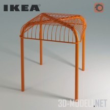 3d-модель Табурет VASTERON от IKEA