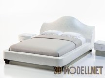 3d-модель Двуспальная кровать Dream land Falerco 160x200