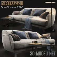 Лофтовый диван Don Giovanni 2906 от Natuzzi