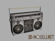 3d-модель Магнитофон low-poly из «Splinter Cell Blacklist»