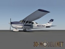 3d-модель Самолет Cessna 206 Skywagon