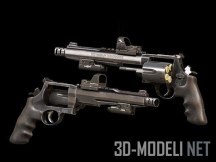 3d-модель Револьвер 500 Magnum