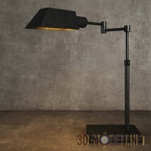 3d-модель Настольная лампа TL020-1-ABG Gramercy Home