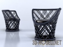 3d-модель Кресло Driade Pavo