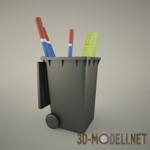 3d-модель Органайзер для рабочего стола