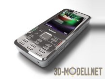 3d-модель Мобильный телефон Nokia N82