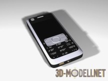 3d-модель Сотовый телефон Nokia 6120