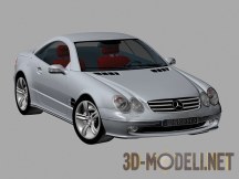 3d-модель Автомобиль Mercedes SL55