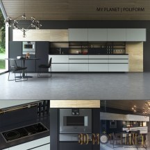 3d-модель Кухня из серии Varenna – My Planet Poliform