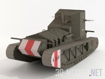 3d-модель Танк Mark A «Whippet»