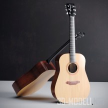 3d-модель Классическая гитара, акустика