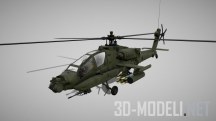 3d-модель Вертолет AH-64A Apache