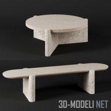 3d-модель Столы Concho и Lavaca от Yucca Stuff