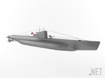 3d-модель Торпедная подводная лодка Щ-216
