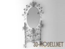 3d-модель Зеркало Флора