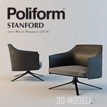 Кресло Poliform Stanford от Jean-Marie Massaud
