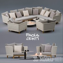 Мебельный комплект Sabi от Paola Lenti