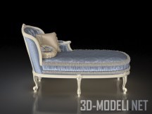 3d-модель Классическая оттоманка от Modenese Gastone