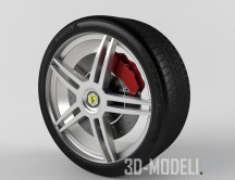 3d-модель Колесо от Ferrari