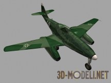 3d-модель Самолет Messerschmitt Me.262