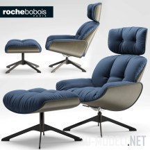 3d-модель Кресло QUIET LIFE от Roche Bobois