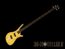 3d-модель Бас-гитара