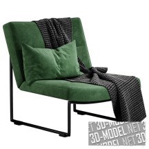 3d-модель Современное кресло Hebbes от Harvink