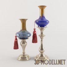 3d-модель Китайские декоративные вазы