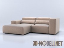 Угловой модульный диван от Vibieffe