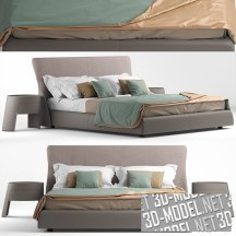 3d-модель Кровать Altea от Giorgetti