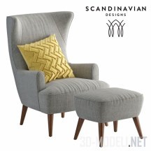Кресло Katja High Back от Scandinavian Designs