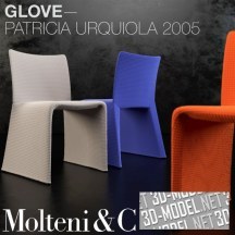 3d-модель Стул Glove от Molteni & C