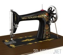 Швейная машинка Singer с ножным приводом