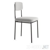 Белый стул, современный стиль