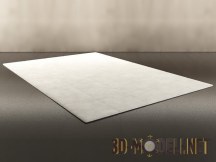 3d-модель Белый ковер Montone Rugiano