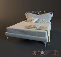 3d-модель Кровать в стиле арт–деко от Giusti Portos