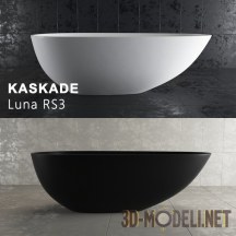 3d-модель Каменная ванна Kaskade Luna