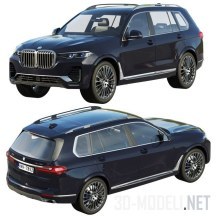 3d-модель Автомобиль BMW X7