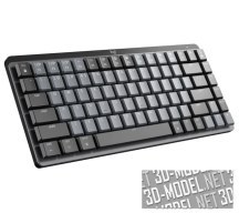 3d-модель Клавиатура Mx PG для Mac от Logitech