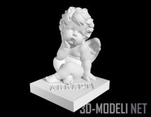 3d-модель Скульптура Ангел 1