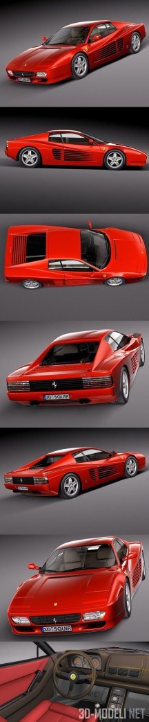 Автомобиль Ferrari 512TR 1991-1996