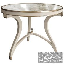 3d-модель Дамский круглый столик