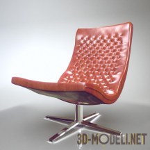 3d-модель Кожаное кресло De Sede